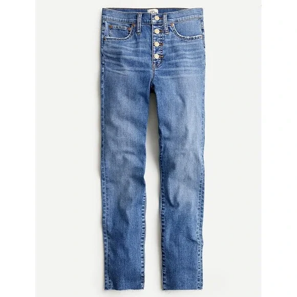 J.Crew Women's Size 26 9" High-rise Toothpick Denim Skinny Jeans - Picture 1 of 1